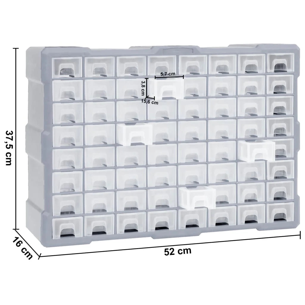 Organizer multi-cassetto con 64 cassetti 52 cm 02_0003262