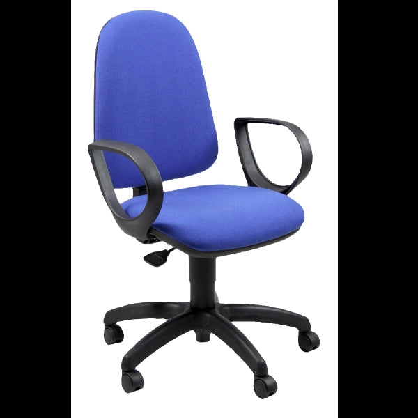 Sedia oper jupiter blu+bracc. fissi - JUSB/EB