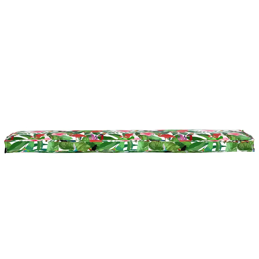 Cuscino per pallet Floreale Giungla Tropicale 180 x 40 x 8 cm 42001677