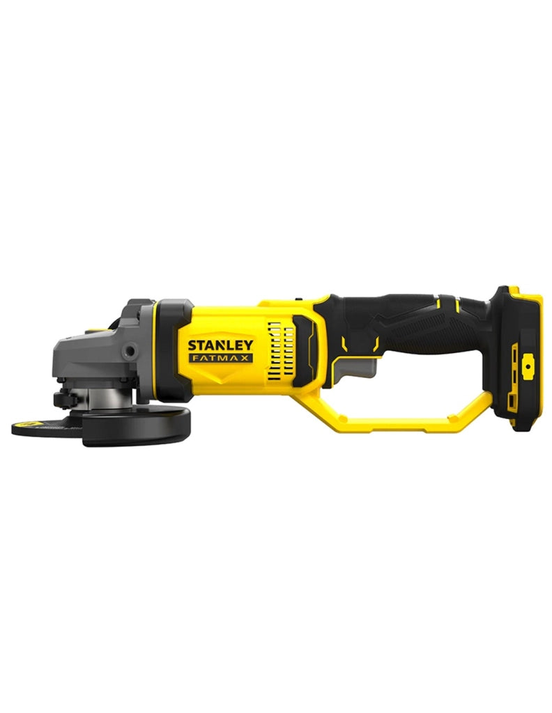 Smerigliatrice Angolare STANLEY FatMax SFMCG400D2T (2 x 2,0 Ah + Caricabatteria + TSTAK VI)