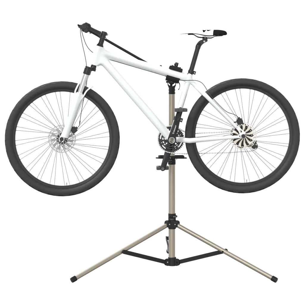 Supporto per Riparazione Bici Regolabile 120-165 cm Alluminio CFW2830837