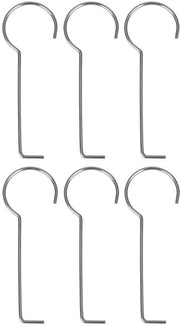 Kit di chiavi per scarichi 6 pezzi - Acciaio inossidabile - Strumento per scarichi doccia - Chiave a morsa - Strumento per estrarre il rottura del scarico - Progettato con design moderno - Adatto per scarichi nascosti - Strumento per scarichi