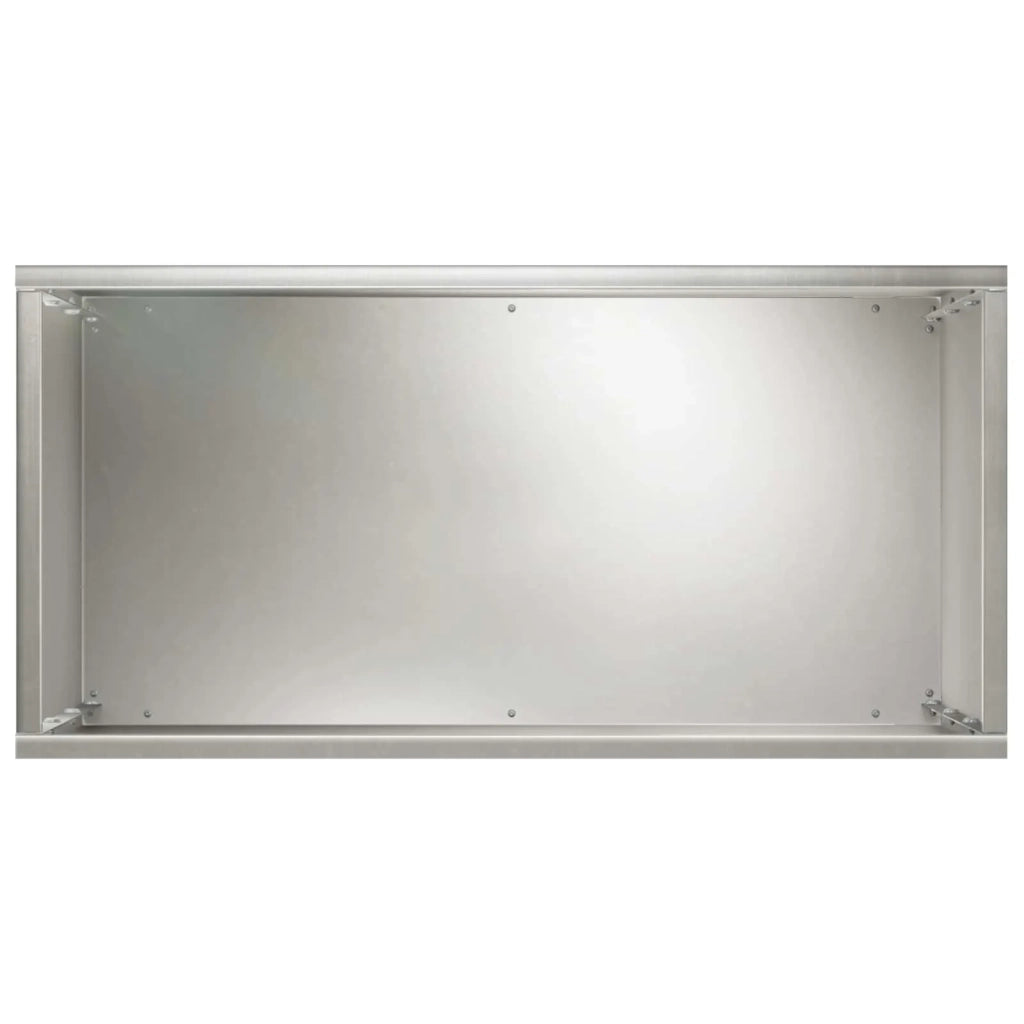 Vaso da giardino Argento 40 x 20 x 40 cm Acciaio Inox 8005408