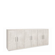 Mobile 6 Ante Kit Ossido Bianco cm 203x41x84h - Sarmog