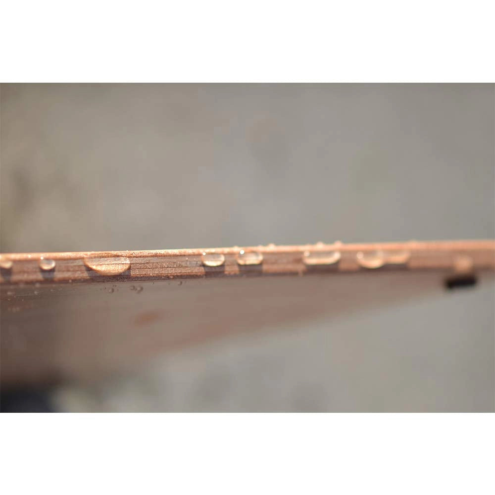 Pedana piatto doccia angolare antiscivolo 74 cm legno marino okumè castel merlino