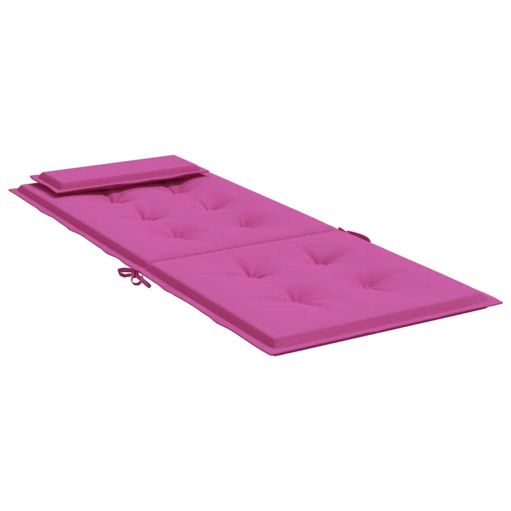 Cuscini per Sedia con Schienale Alto 6 pz | Cuscini per sedie Rosa in Tessuto Oxford
