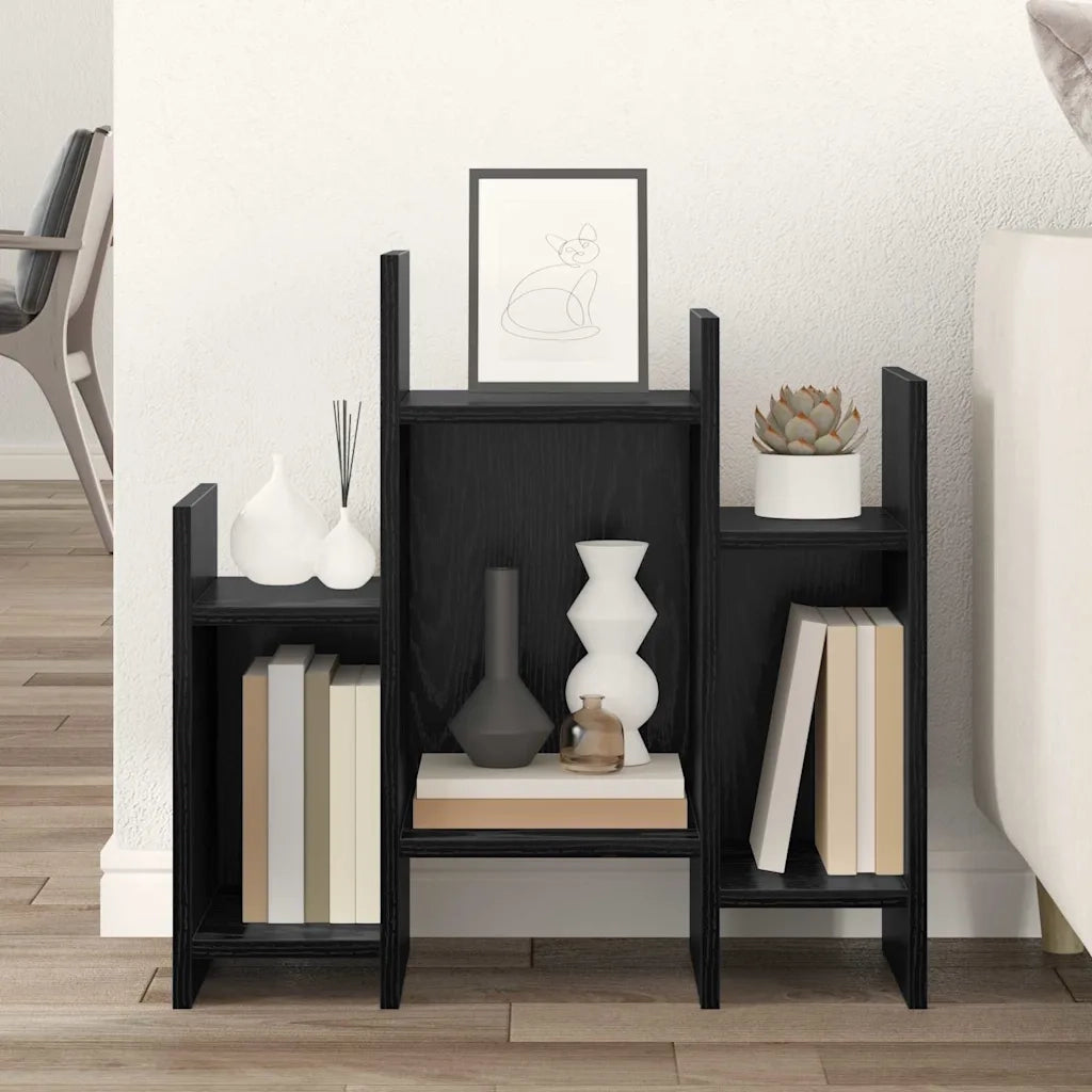 Mobile laterale Rovere Nero 60 x 26 x 60 cm Legno multistrato 875133