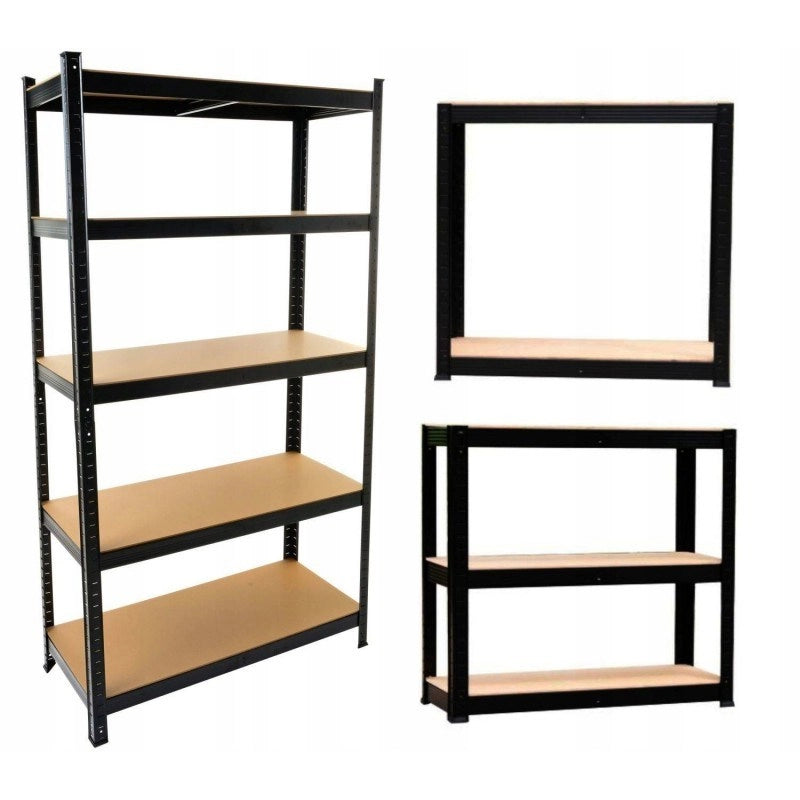 Scaffale contenitore P9030 nero libreria moderna