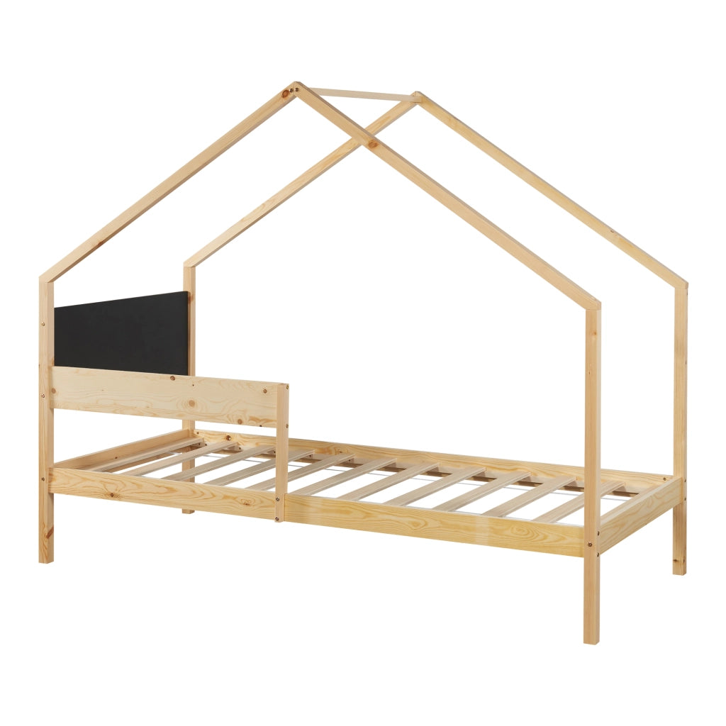 Letto Casetta per Cameretta Sodankylä con Secondo Letto Estraibile [en.casa]