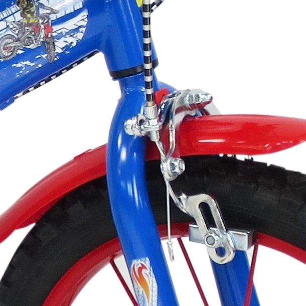 SCH SPEED 16", bicicletta per bambini, adatta a bambini tra i 5 e i 7 anni, per altezza tra 105 e 135 cm, con campanello