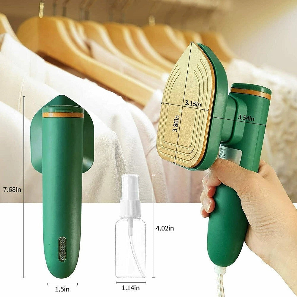 Trade Shop - Mini Ferro Da Stiro Verticale Stiratrice Da Viaggio Senza Vapore 350w Mod. M2 -
