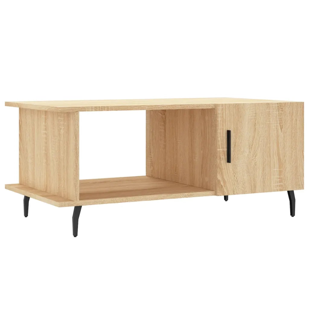 Tavolino da Salotto Rovere Sonoma 90x50x40 cm Legno Multistrato 829503