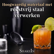 Set di cocktail 12 pezzi in grigio spaziale - Grande set di mix di cocktail - 750ml Shaker in acciaio inossidabile Boston - Set di barman con shaker di cocktail - Accessori di bar - Kit di mixologia di cocktail