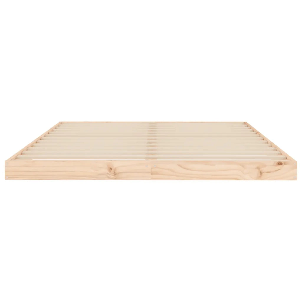 Giroletto-Struttura Letto 135x190 cm Double in Legno Massello di Pino