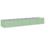 Letto rialzato da giardino Verde Pastello 400 x 80 x 55 cm 8006437