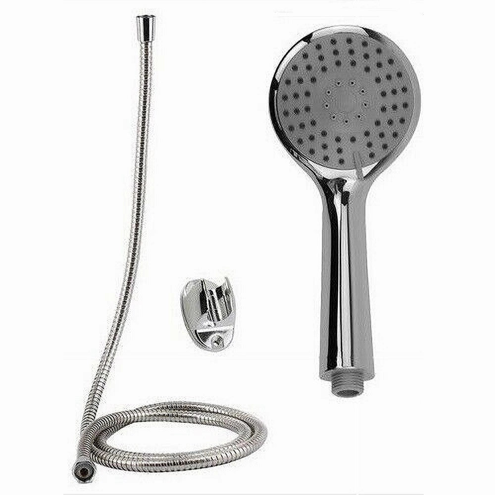 Trade Shop - Kit Doccetta Multigetto Doccino Soffione Doccia Bagno Laccio 1,8 Mt Staffa 69350 -