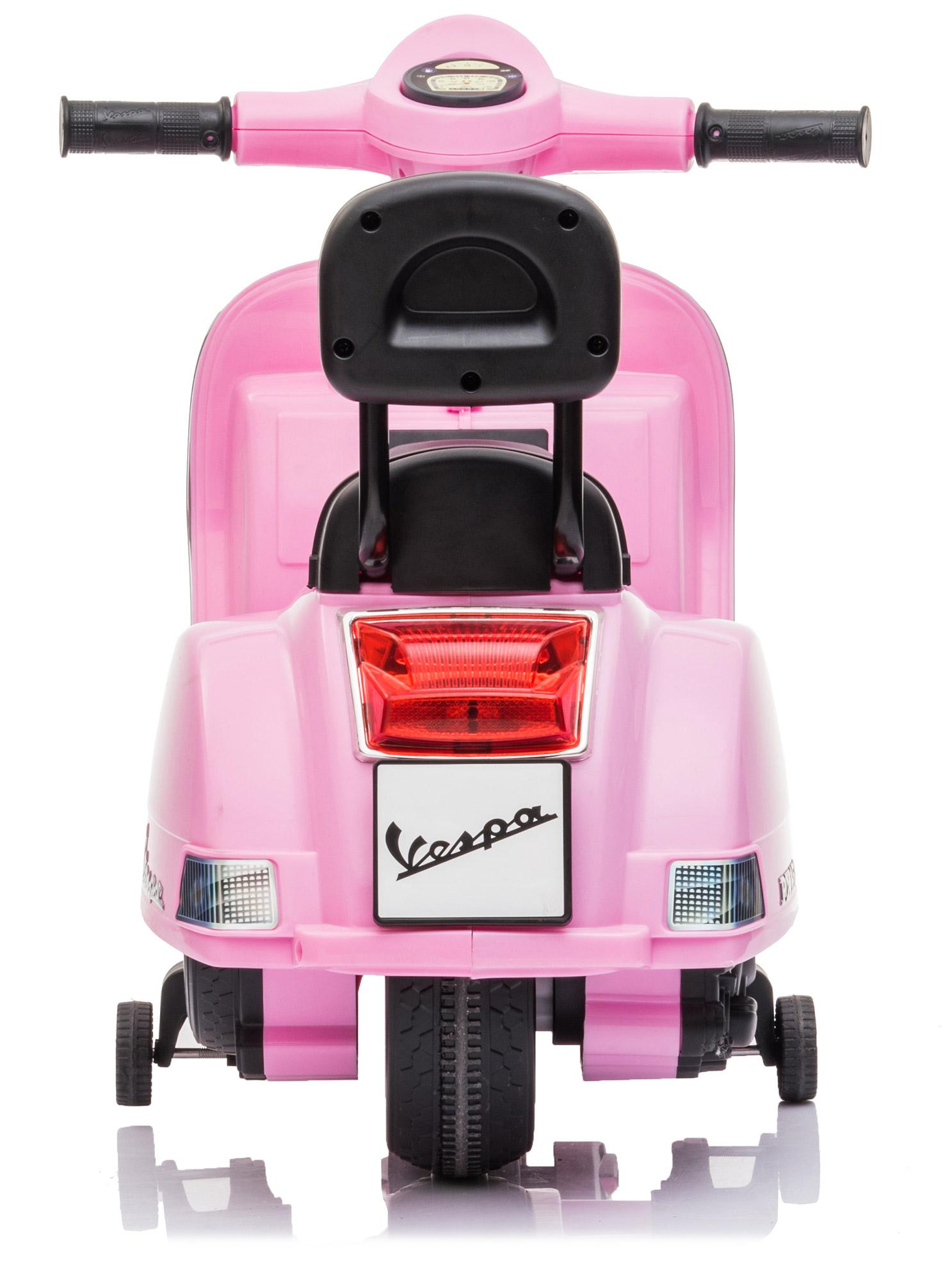 Piaggio Mini Vespa PX150 Elettrica 6V per Bambini Rosa