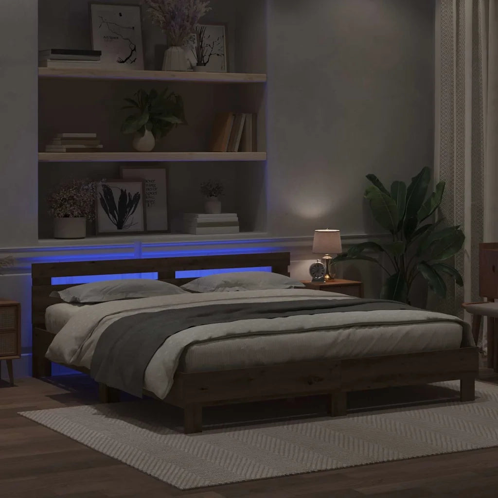 Struttura del letto Rovere artigianale 180 x 200 cm 3333937