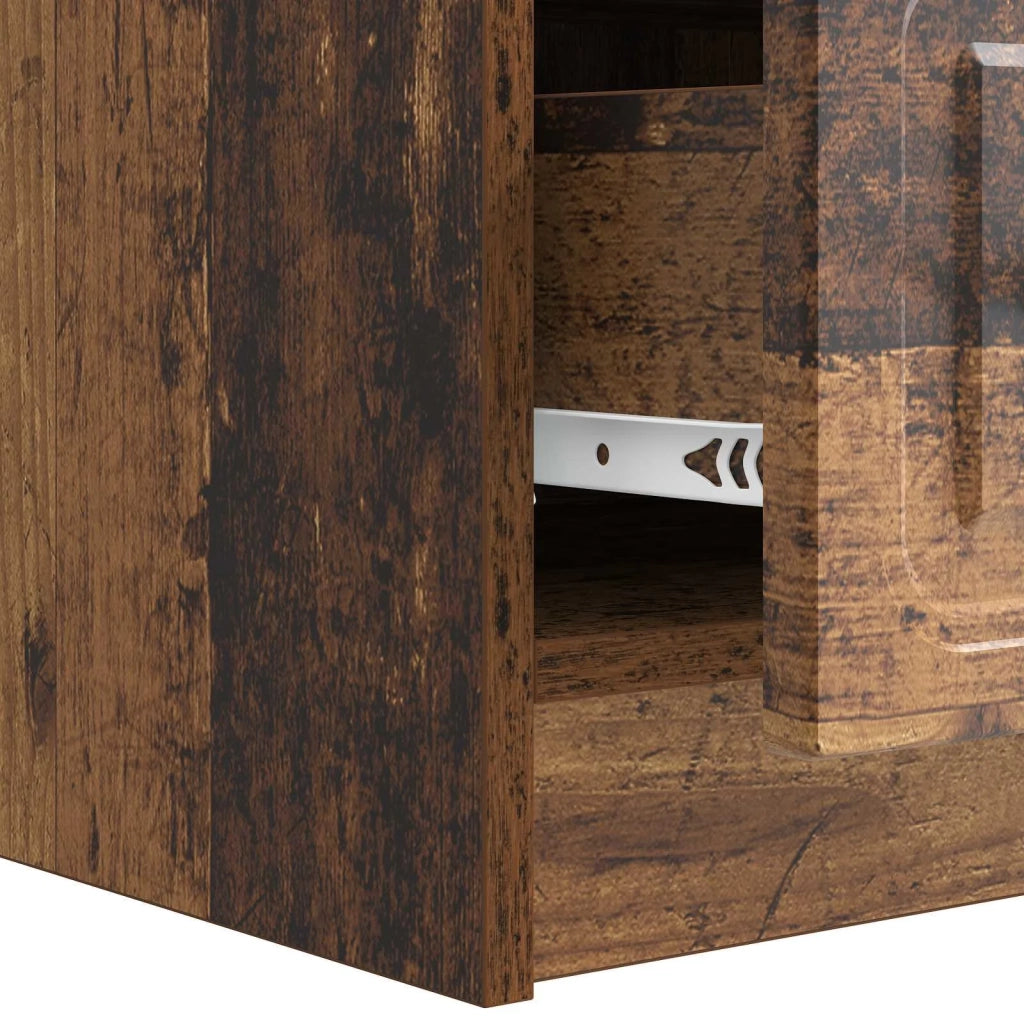 Mobile TV Legno antico 147 x 34,5 x 27 cm Legno ingegnerizzato