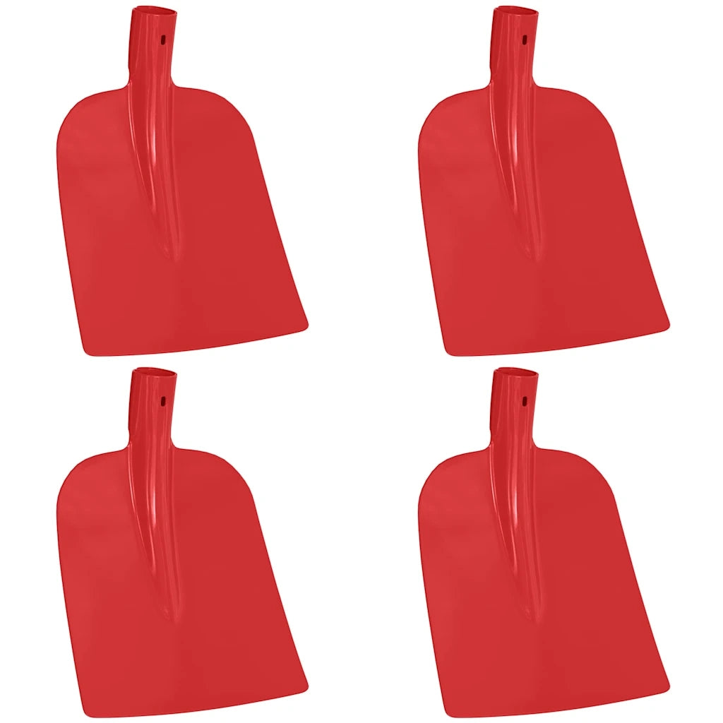 Testa di Pala 4 pz Rosso 32 x 24,5 cm CFW8668097