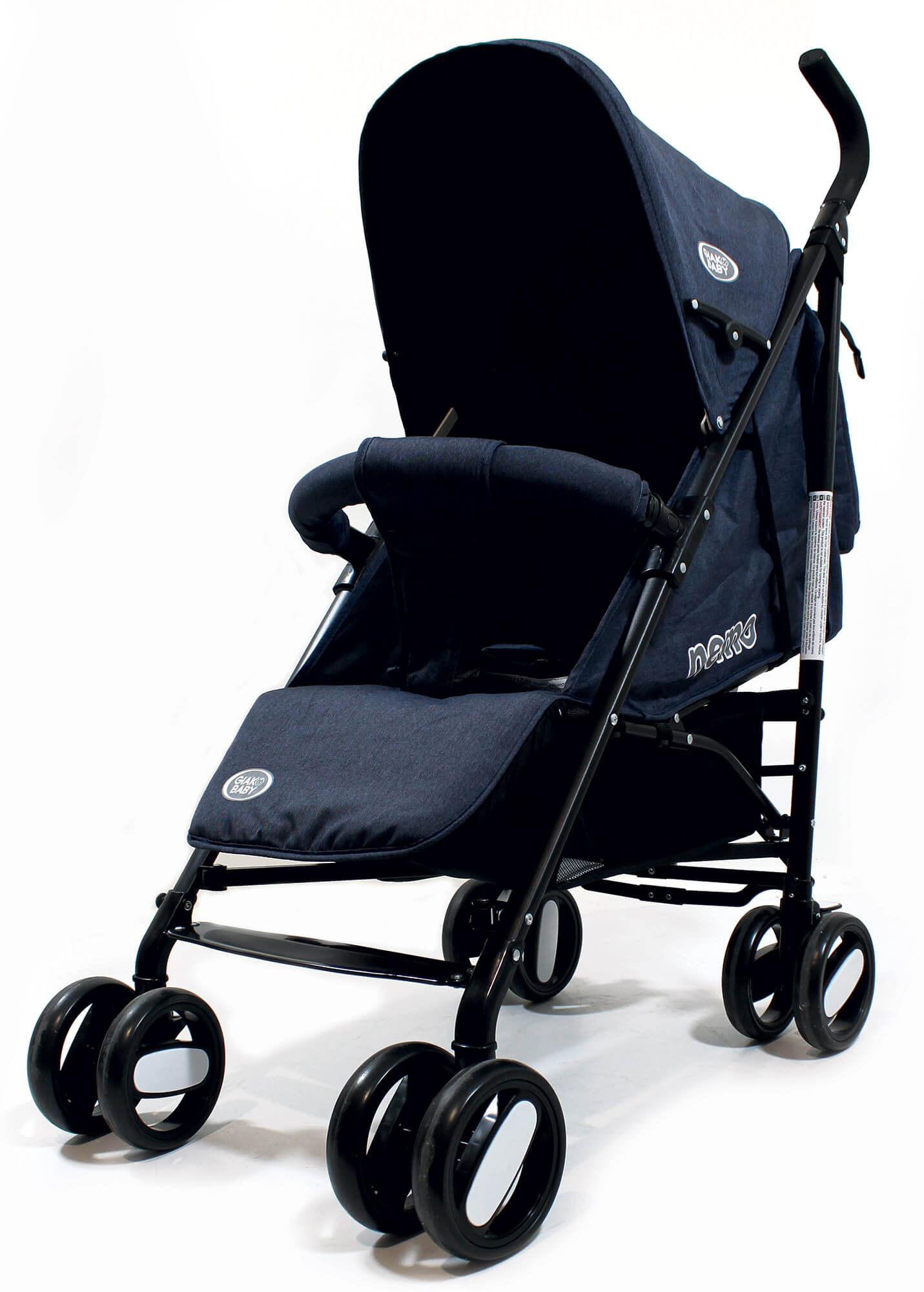 Passeggino Leggero per Bambini Pieghevole con Borsa Nemo Blu