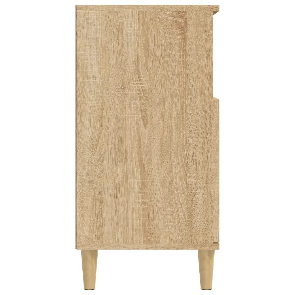 vidaXL Credenza Rovere Sonoma 60x35x70 cm in Legno Multistrato