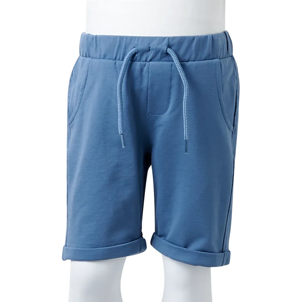 Pantaloncini per Bambini con Coulisse Blu Scuro 140 CFW8612642