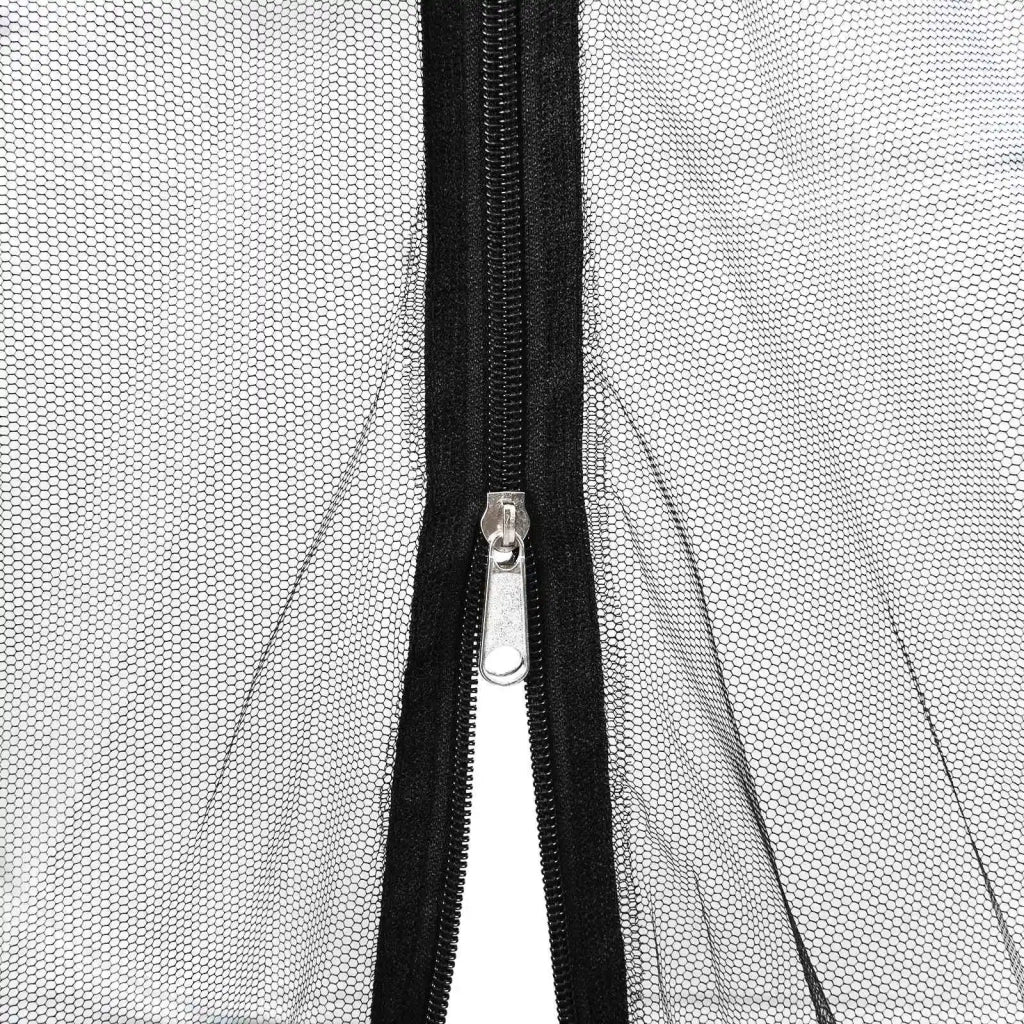 Zanzariera da giardino 156 Mesh Nero 3 x 6 x 2,5 m Poliestere 42033537