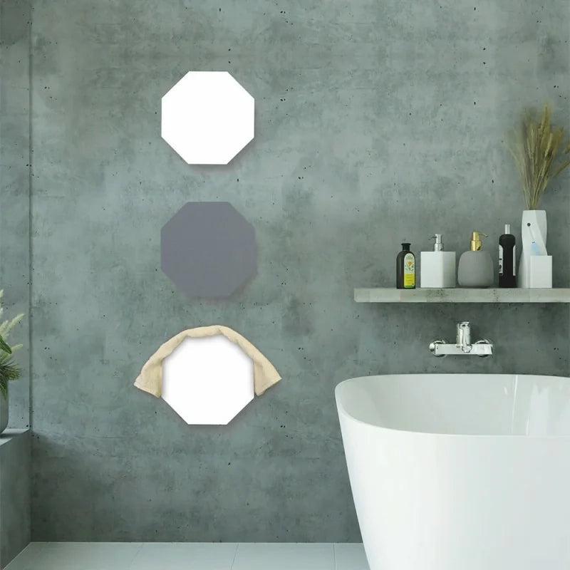 Scaldasalviette elettrico Nazca 29,5 cm grafite opaco in ceramica 70W