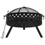 Braciere con Attizzatoio 58 cm XXL in Acciaio CFW7181688