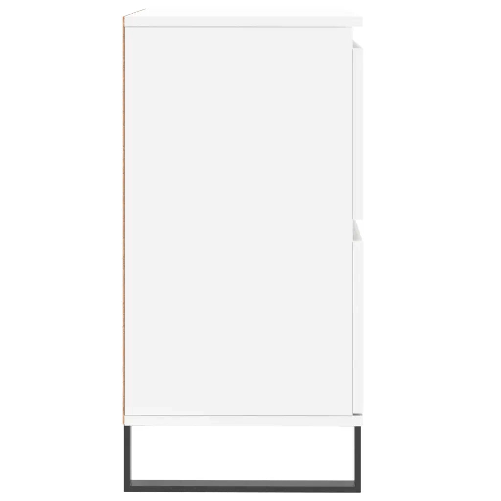 Credenza Bianca 60x35x70 cm in Legno Multistrato 831220