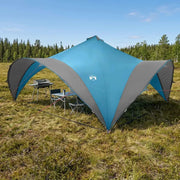 Tenda Party Blu 600 x 600 x 400 cm Poliestere e Acciaio 42028612
