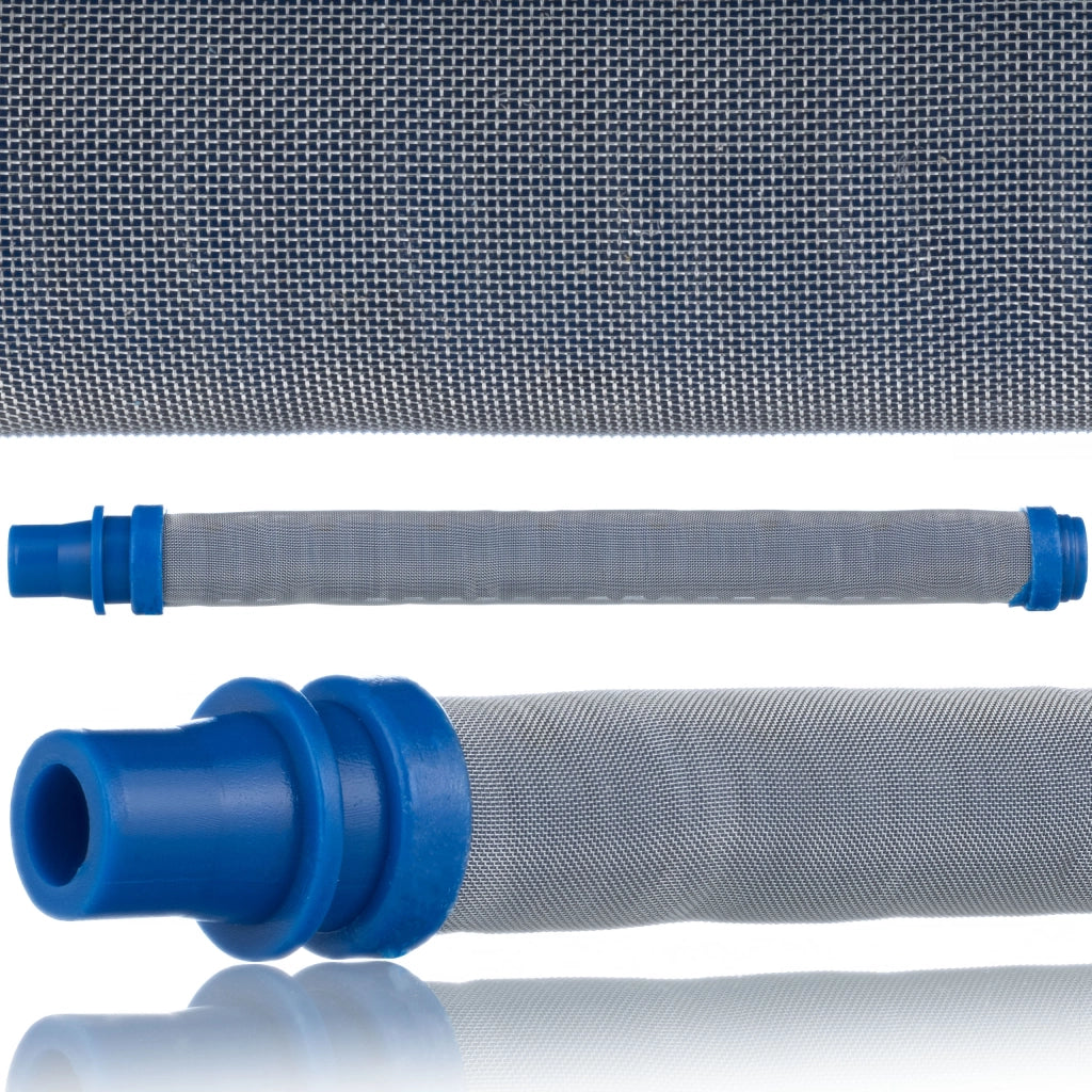 Filtro Paletta Blu 150 Mesh per Spruzzatore Airless di Verniciatura – Alta Filtrazione e Protezione | Lunghezza 100mm