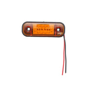 Lampada laterale  slim LED, 12V-24V, gialla, FR0175, Breckner Germany
