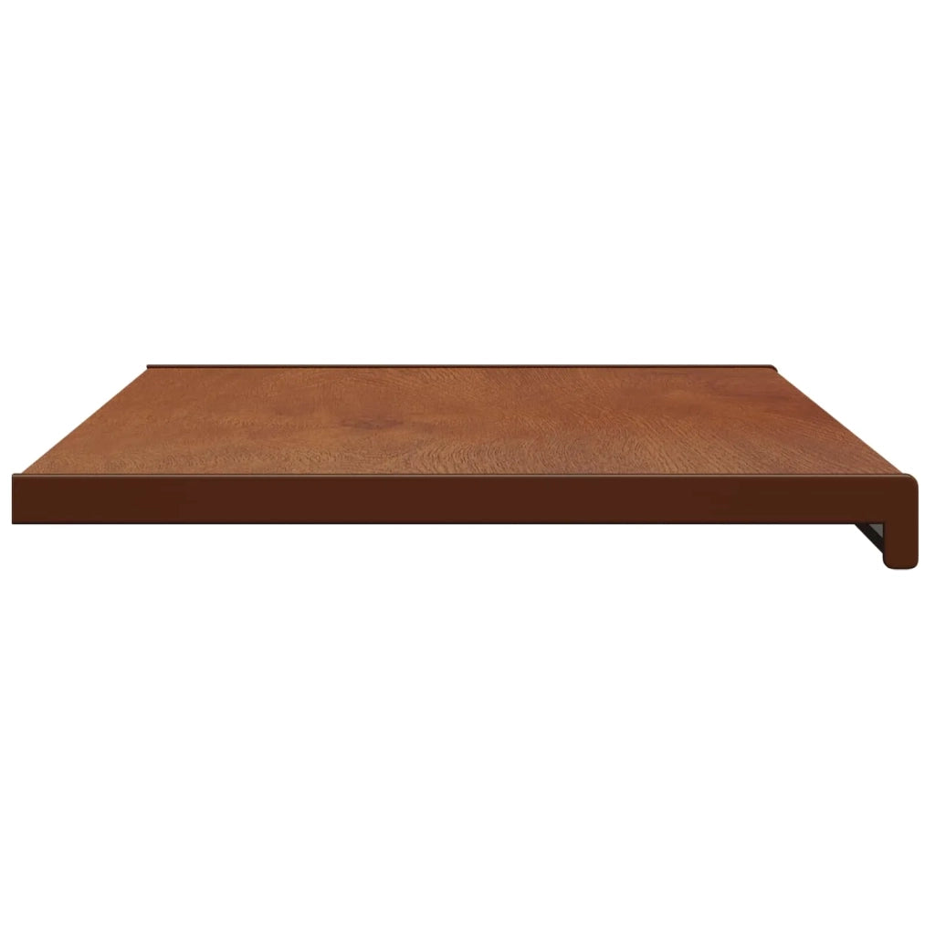Soglia della Finestra Legno Marrone 60 x 45 x 4,5 cm PVC 42046927