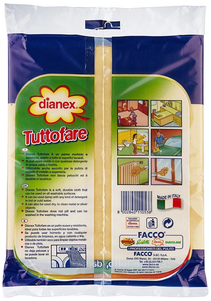 DIANEX PANNO TUTTOFARE IN CONFEZIONE DA 3 PEZZI