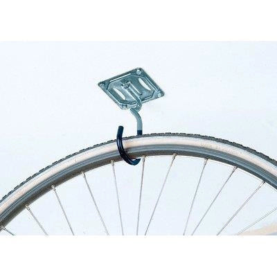 GANCIO PORTA BICI CORTO 822 MINUTEX - ACCIAIO ZINCATO CON GUAINA CM 16- 4 pezzi