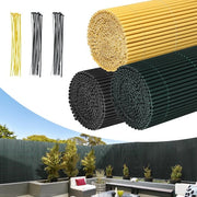 Pannelli di separazione per giardino e terrazza in PVC 1,6x4m, resistente al vento e al tempo, resistente ai raggi UV.