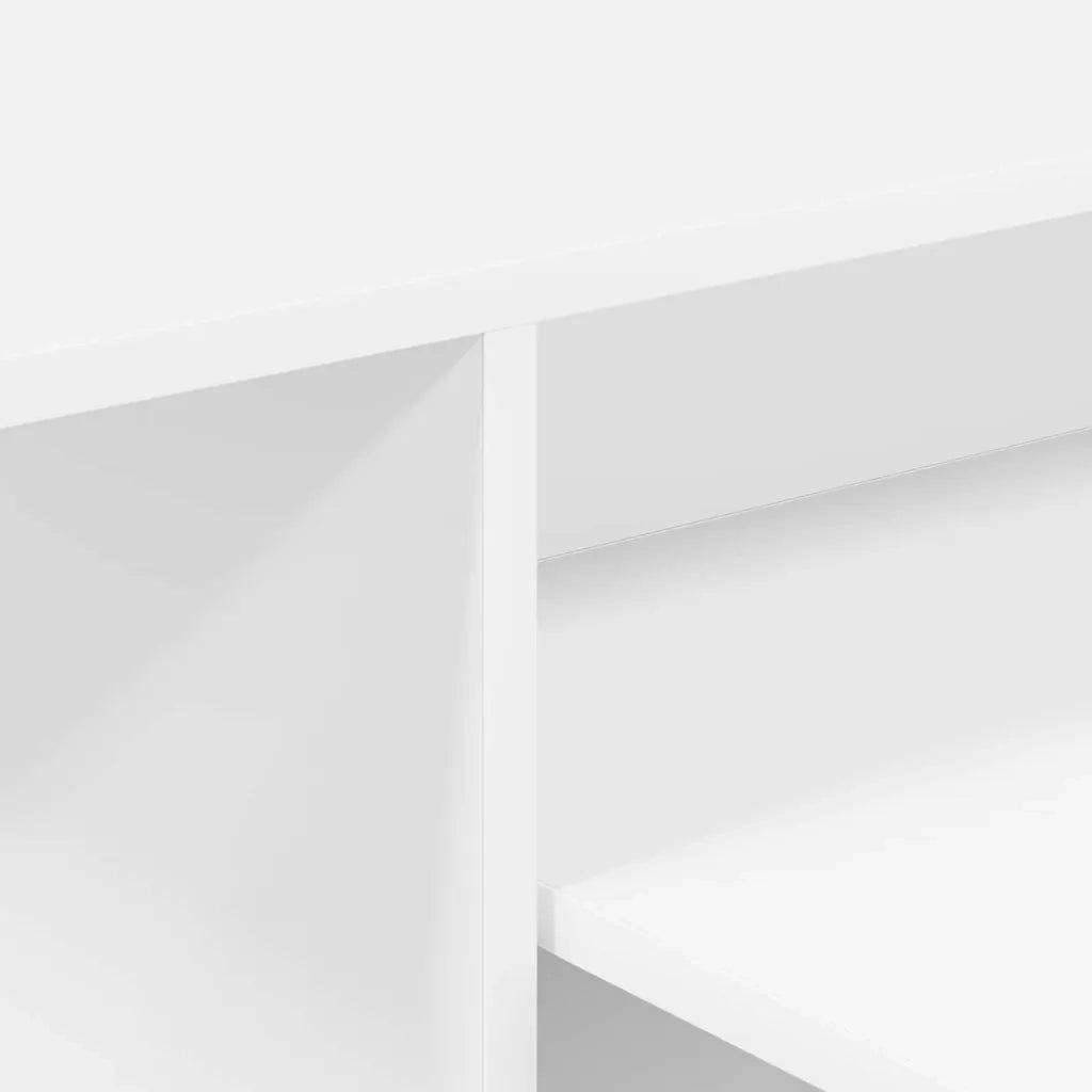 Tavolo consolle Bianco 91,5 x 35 x 38,5 cm Legno multistrato 891160