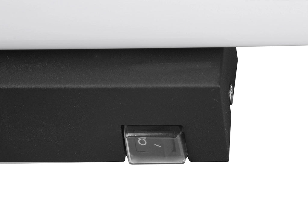 Applique da Interno a LED SMD in Metallo Nero Opaco