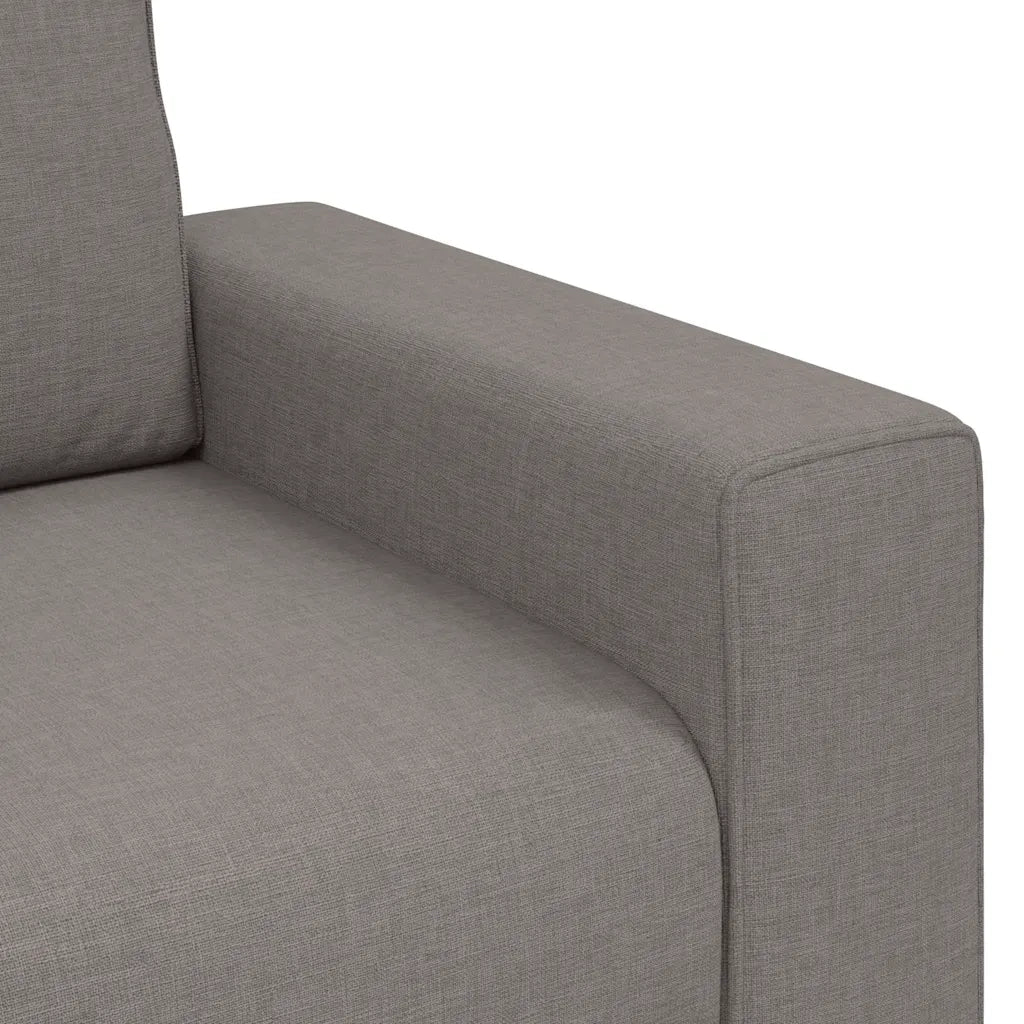 Divano a 2 Posti Tortora 180x77x82 cm in Tessuto 4105172