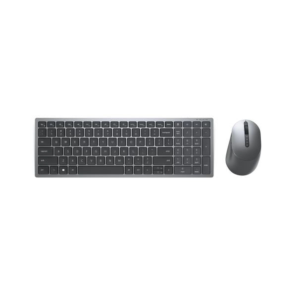 Dell set di mouse e tastiera 580-aiwm / pro plus km7120w us-int nero/grigio