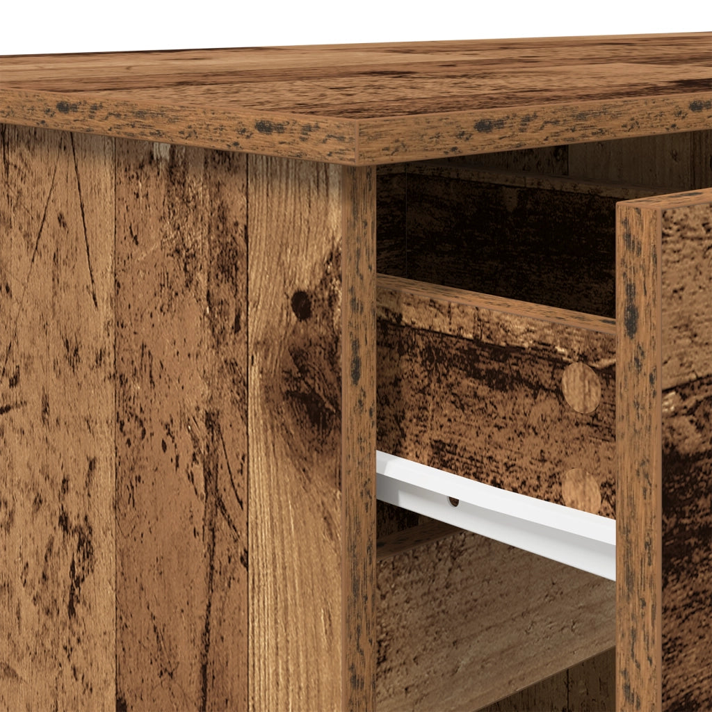 Scrivania in legno vecchio 140x49x76 cm in legno ingegnerizzato