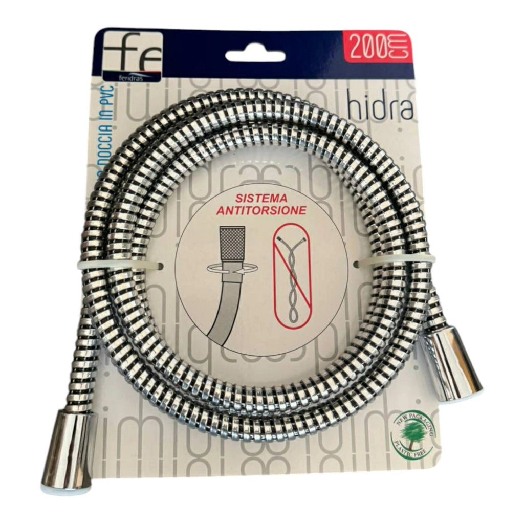 LACCIO DOCCIA IN PVC 200cm CON SISTEMA ANTITORSIONE