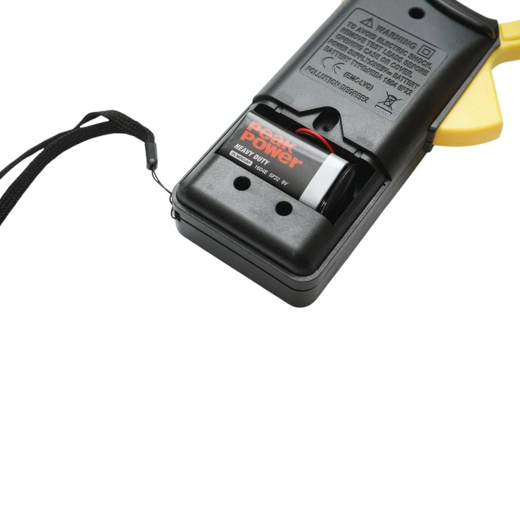 Pinza amperometrica digitale universale, 6 funzioni di misura 1000 V CC, 750 V CA, 1000 A CA Crownman