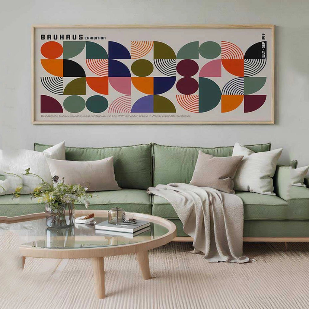 Miseba, Quadro Materiale Struttura in Legno Nobilitato, 50x120h cm Multicolore