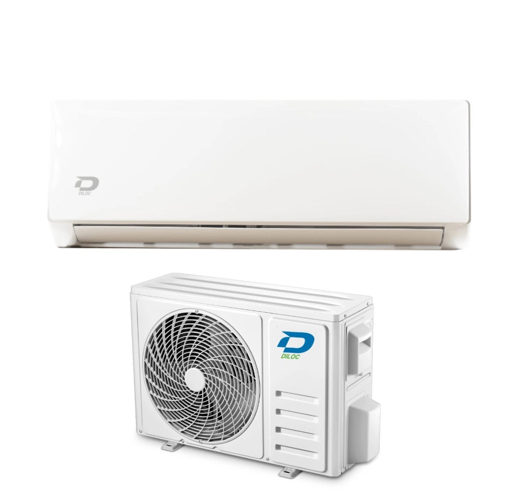 Climatizzatore Condizionatore Diloc Inverter serie OASI 9000 Btu D.OASI09 R-32 Wi-Fi Integrato con Alexa Google Home Classe A++/A+++