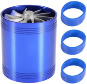 Ventilatore di scarico universale 7,5 cm - Turbo - Risparmio di gas - Elevata prestazione - Installazione semplice - Aumenta la potenza - Turbonatore