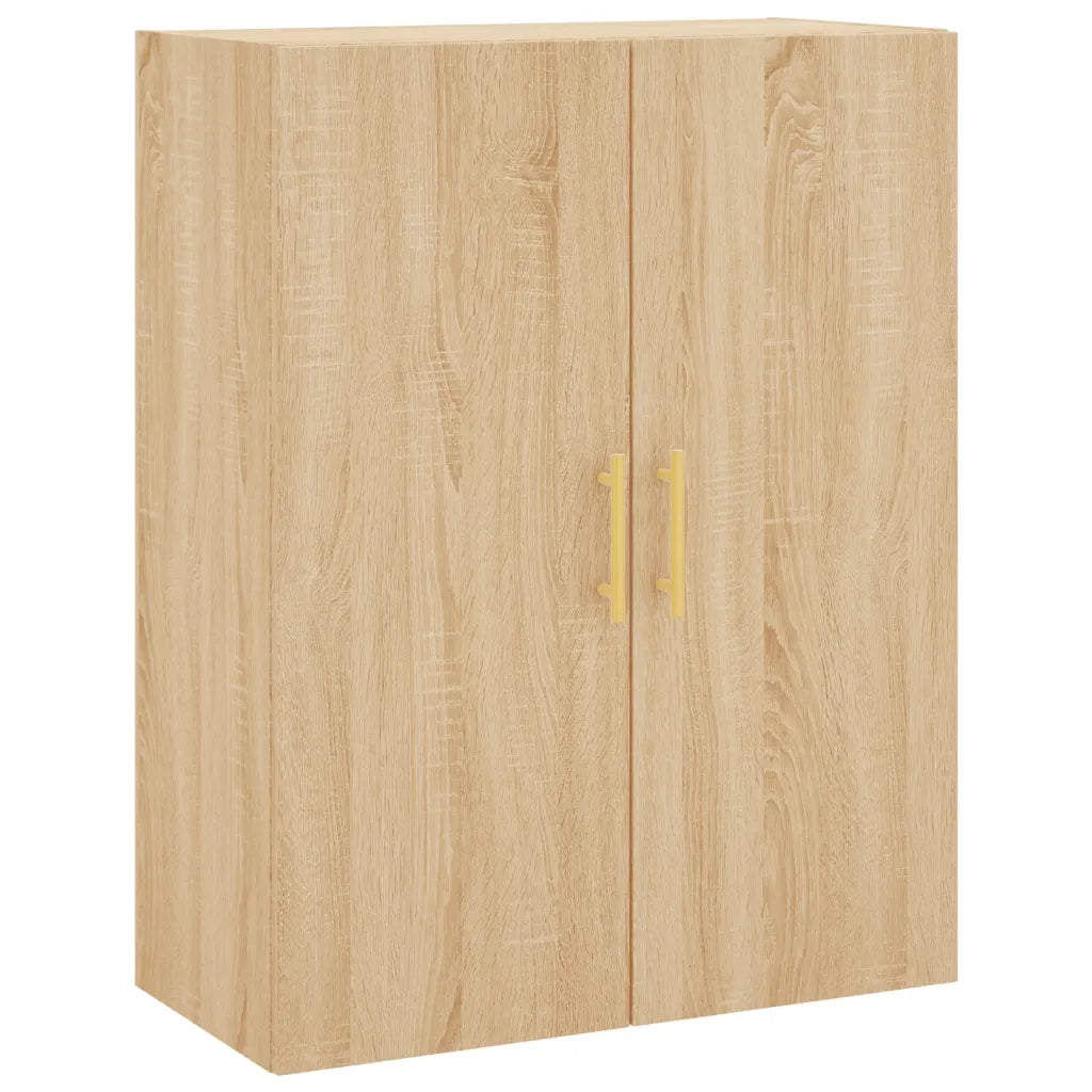 Mobili a Parete 2 pz Rovere Sonoma 69,5x34x90 cm 3195614