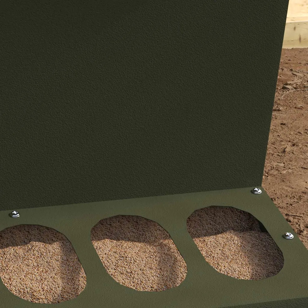 Feeder per pollo Verde oliva 30 x 30 x 39 cm CFW1123265